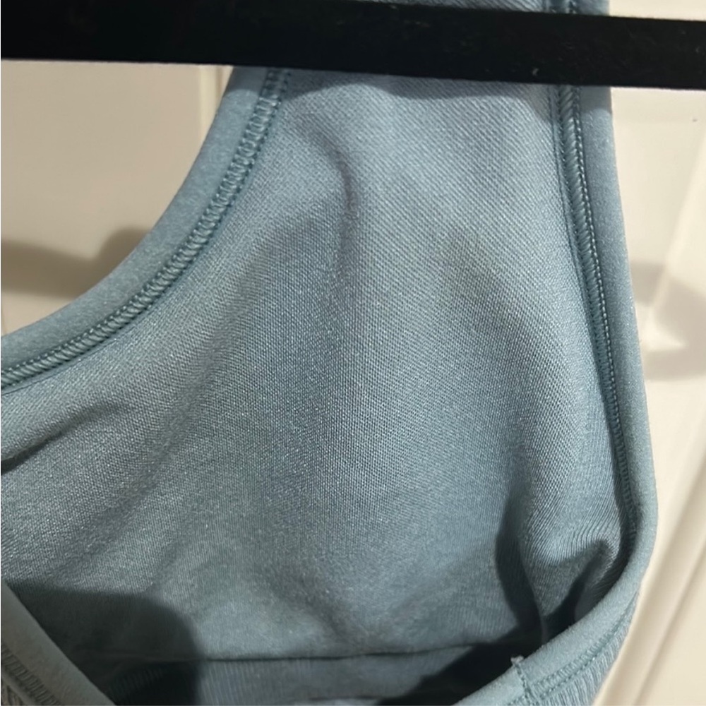 Blue Racerback Tank Top - Picture 4 of 5